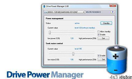 دانلود Drive Power Manager v1.10 – نرم افزار مدیریت و تنظیمات برق مصرفی درایوهای سیستم