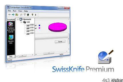 دانلود SwissKnife Premium v3.38 – نرم افزار پارتیشن بندی هارد دیسک های خارجی