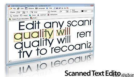 دانلود Scanned Text Editor V1.0 – نرم افزار ویرایش اسناد اسکن شده