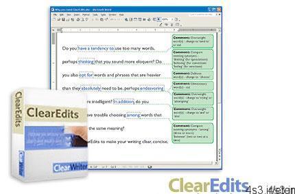 دانلود نرم افزار ClearEdits v3.1 – نرم افزار ویراستاری پیشرفته متون انگلیسی و تمرین مهارت Writing