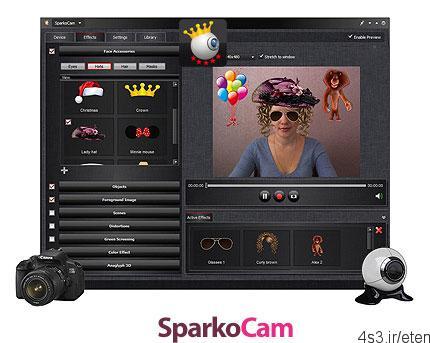 دانلود SparkoCam v2.6.3 – نرم افزار مدیریت وب کم و افکت گذاری بر روی چت های ویدئویی