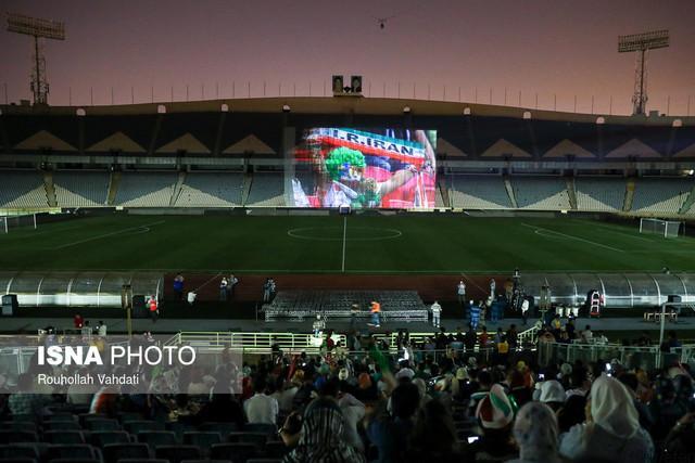 نمایش بازی ایران – پرتغال در ورزشگاه آزادی قطعی شد