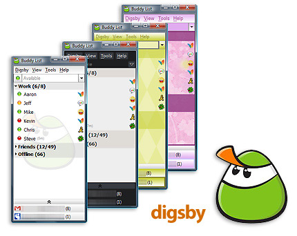 دانلود digsby Build 30295 – نرم افزار چت کردن هم زمان با چند آی دی مختلف