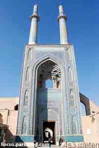 مسجد جامع یزد؛بلندترین مناره جهان