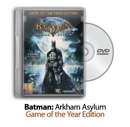 دانلود Batman: Arkham Asylum Game of the Year Edition – بازی بتمن: تیمارستان آرکهام نسخه سال