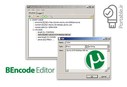 دانلود BEncode Editor v0.7.1.0 Portable – نرم افزار ویرایشگر فایل های تورنت پرتابل (بدون نیاز به نصب)
