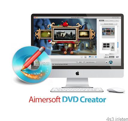 دانلود نرم افزار آیمرسافت دی وی دی کریتور، نرم افزار ساخت دی وی دی برای مک Aimersoft DVD Creator v5.1.0.0 MacOSX