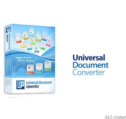 دانلود Universal Document Converter v6.8.1712.15160 – نرم افزار تبدیل اسناد مختلف به پی دی اف و عکس