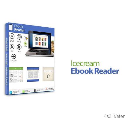 دانلود نرم افزار مدیریت و مطالعه ی کتاب های الکترونیکی IceCream Ebook Reader Pro v5.13
