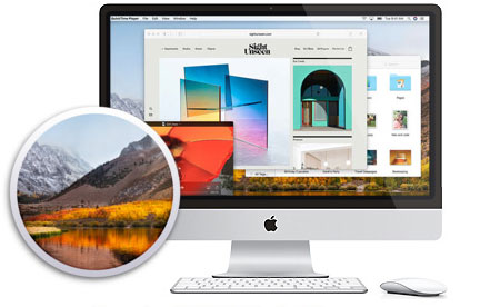 دانلود سیستم عامل High Sierra برای مک MacOS High Sierra v10.13.6 Build 17G65 MacOS