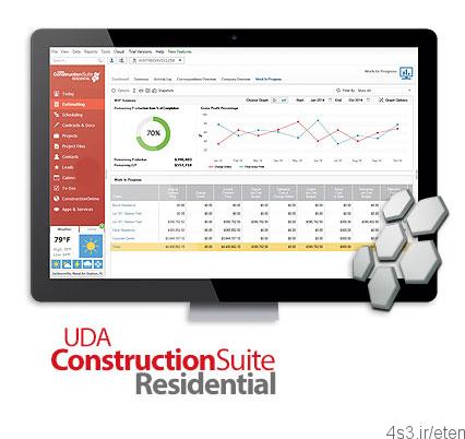 دانلود نرم افزار کنترل و مدیریت پروژه های ساخت و ساز UDA ConstructionSuite Residential