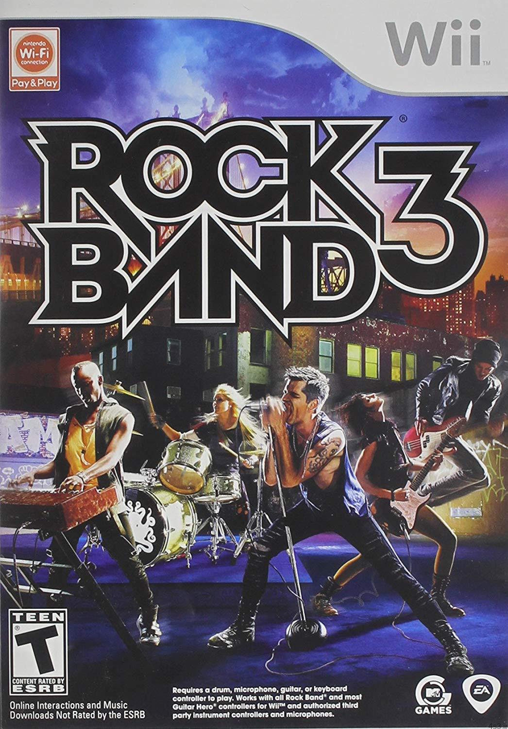 دانلود Rock Band 3 WII, PS3, XBOX 360 – بازی گروه راک ۳