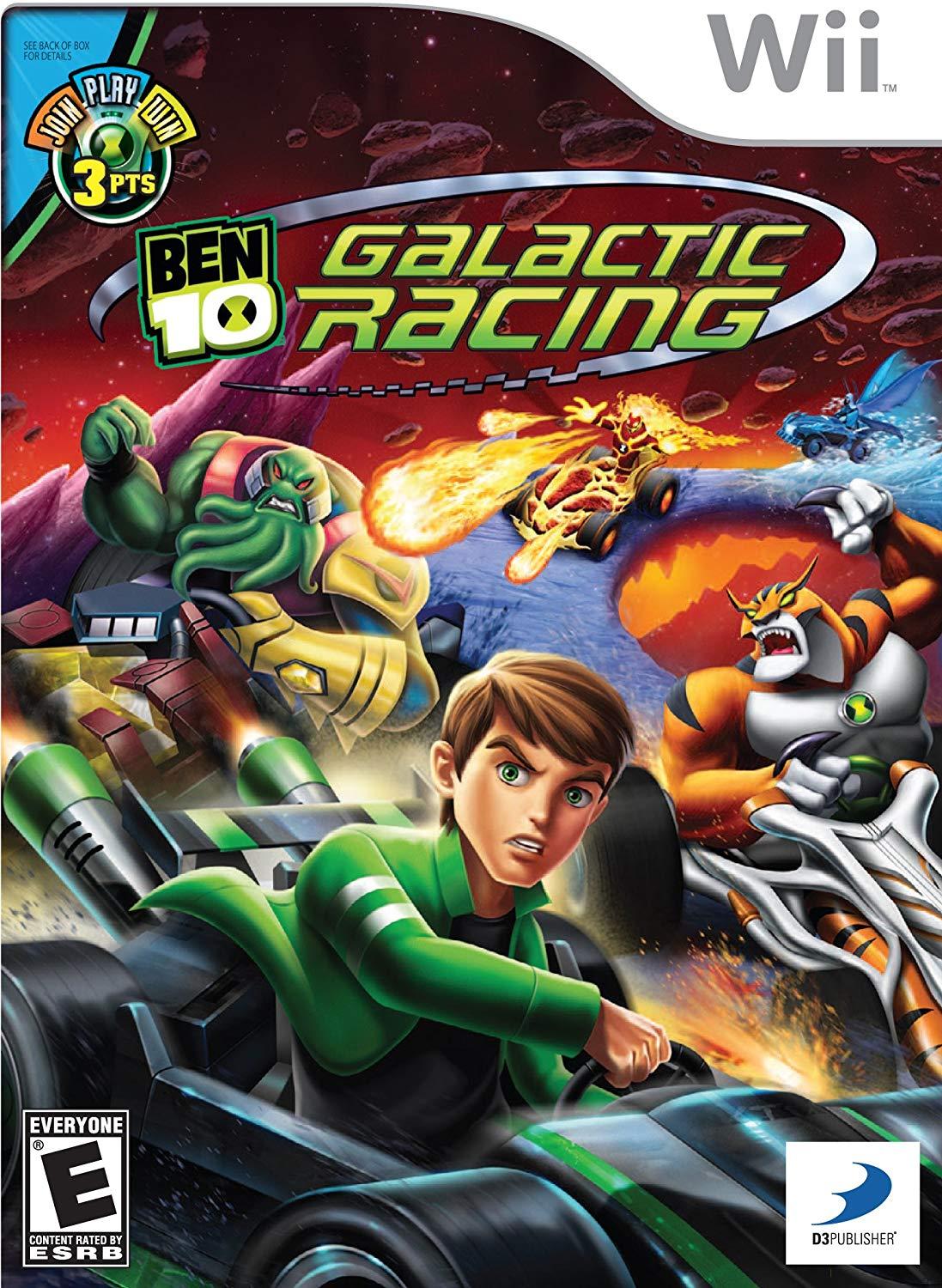 دانلود Ben 10: Galactic Racing WII, PS3, XBOX 360 – بازی بن ۱۰: مسابقات بزرگ