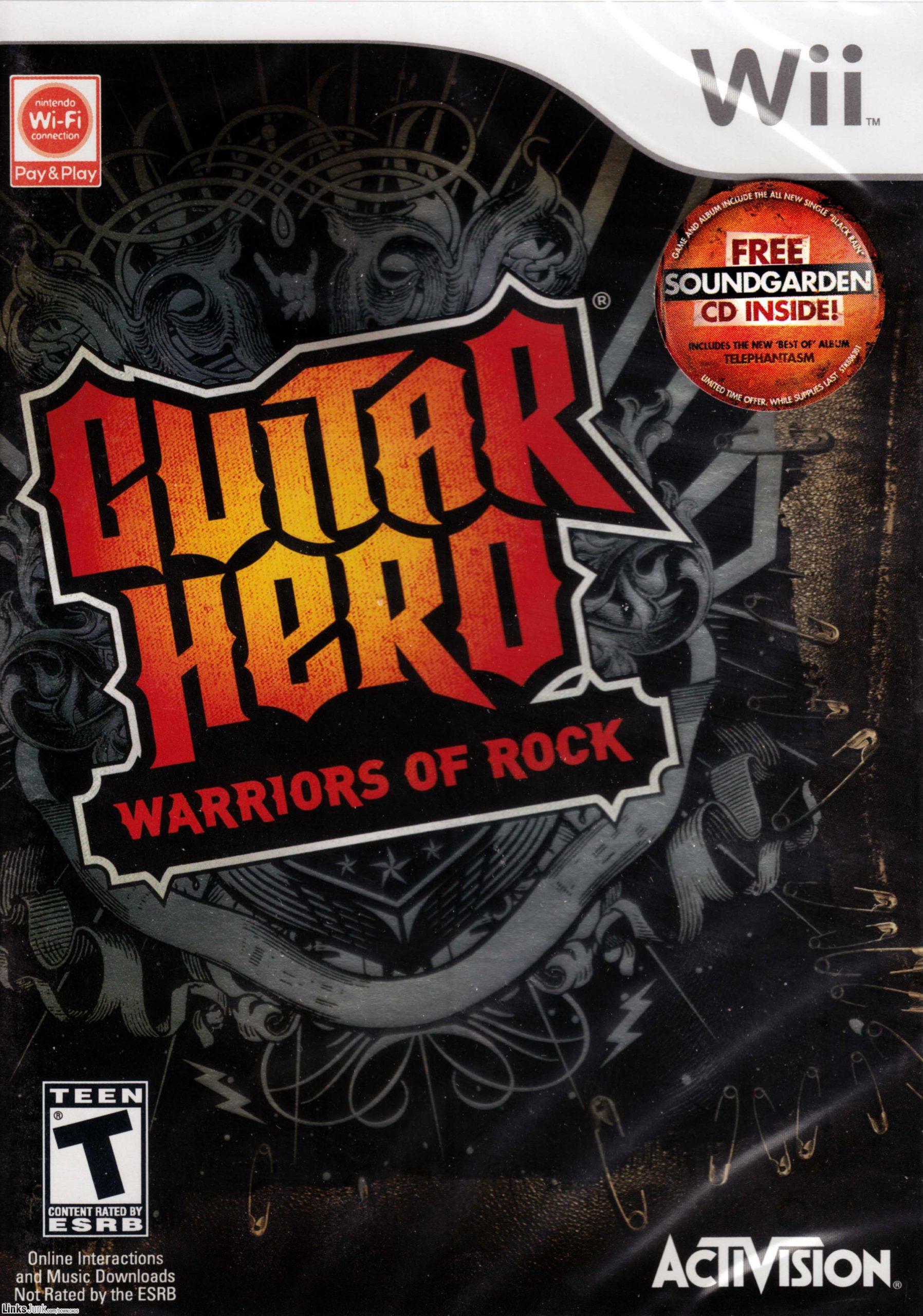 دانلود Guitar Hero: Warriors of Rock WII, PS3, XBOX 360 – بازی قهرمان گیتار: مبارزان راک