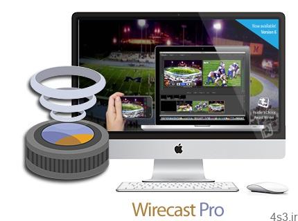 دانلود Wirecast Pro v12.2.1 MacOSX – نرم افزار پخش زنده تصاویر دوربین های ویدئویی از طریق اینترنت