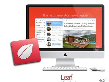 دانلود Leaf v5.1.4 MacOSX – نرم افزار خبر خوان RSS برای مک