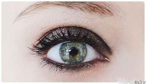 آموزش آرایش چشم دودی به همراه سایه اکلیلی