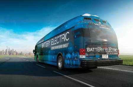 اتوبوسی که با یکبار شارژ حدود 1000کیلومترطی می کند