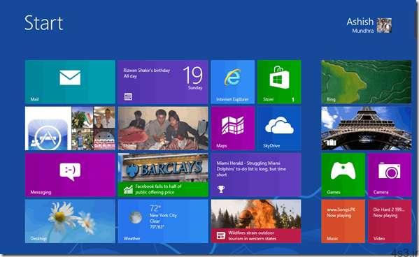 بازگردانی صفحه‌ی Start ویندوز ۸ به حالت اولیه