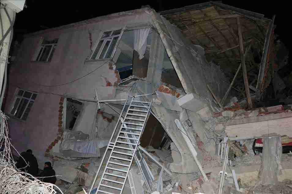 خسارات زمین لرزه ترکیه