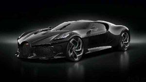 ماشین سیاه ۱۲.۴ میلیون دلاری بوگاتی رونمایی شد عکس سایت 4s3.ir