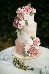 مدل کیک عروسی شیک و زیبا سایت 4s3.ir