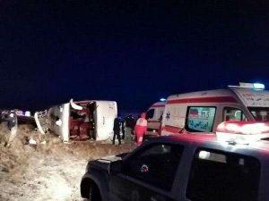 واژگونی اتوبوس در زنجان سه کشته و ۲۶ مصدوم برجای گذاشت سایت 4s3.ir