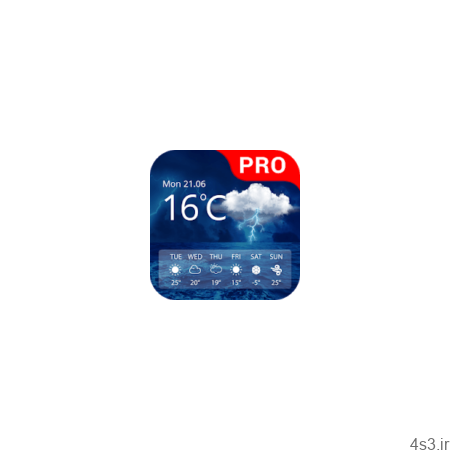 Weather Pro 2.3 دانلود نرم افزار پیش بینی دقیق آب و هوا اندروید