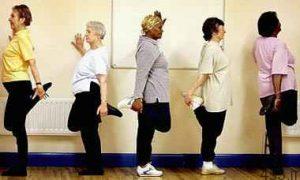 تمریناتی ویژه افراد مسن برای افزایش تعادل سایت 4s3.ir