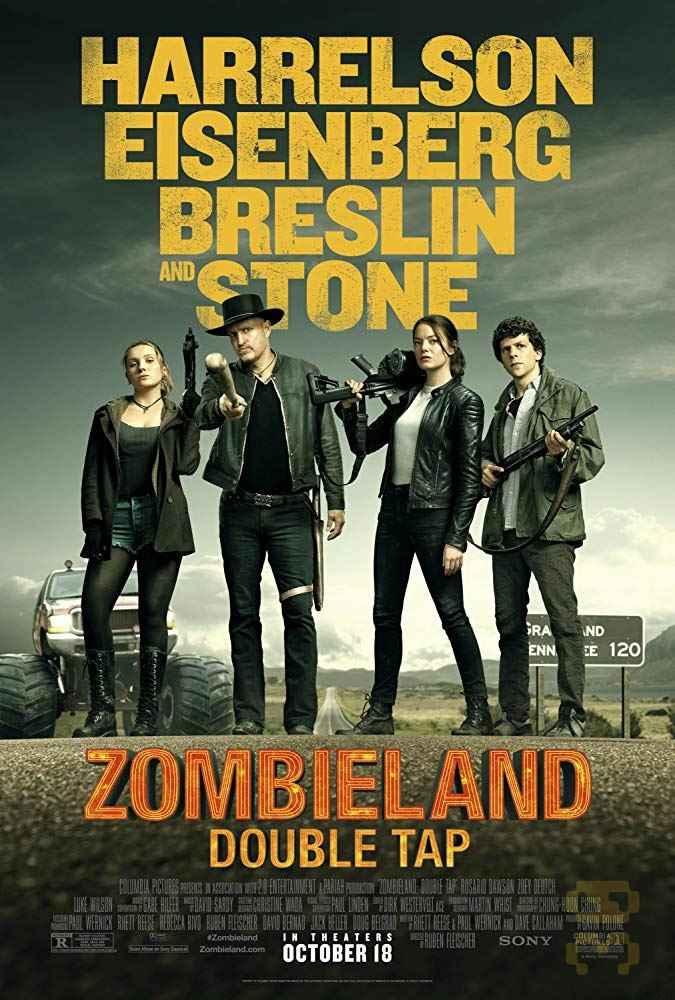 دانلود فیلم Zombieland Double Tap 2019 سرزمین زامبی ها شلیک نهایی با زیرنویس فارسی