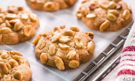 طرز تهیه بیسکویت بادام زمینی