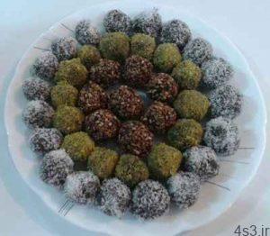 طرز تهیه توپک خرمایی برای سفره افطار ماه رمضان سایت 4s3.ir