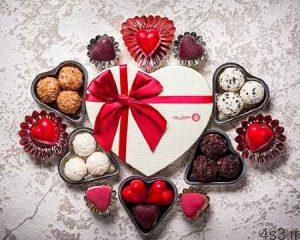 طرز تهیه شکلات های قلبی مخصوص عید سایت 4s3.ir