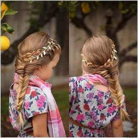 مدل موهای منحصر به فرد و شیک برای دختر بچه ها