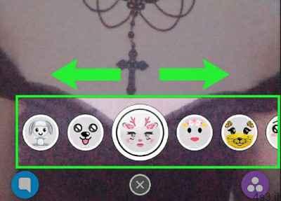 نحوه استفاده از فیلتر چهره در Snapchat