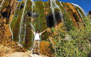 آبشار زیبای پونه زار سایت 4s3.ir