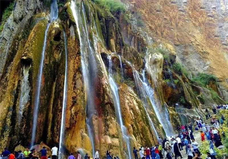 آبشار مارگون یکی از زیباترین آبشارهای کشور