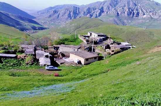 «خان کندی» زیباترین روستای اردبیل