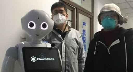 خبرهای پزشکی : ربات های ۵G شیوع کرونا را کنترل می‌کنند
