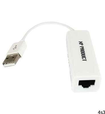 مبدل USB2.0 به Ethernet ایکس پی مدل T947 سایت 4s3.ir