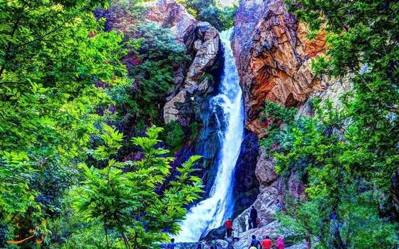 معرفی آبشار شلماش در آذربایجان غربی