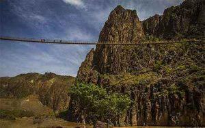 پل معلق پیر تقی؛ یکی از بلند ترین پل های معلق ایران سایت 4s3.ir