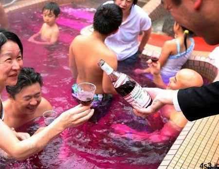 استخر نوشیدنی ها در ژاپن + تصاویر