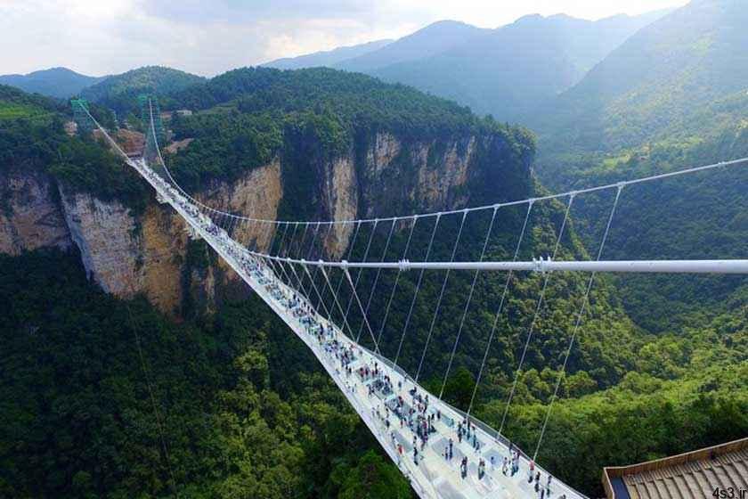 بلند ترین پل معلق جهان + تصاویر