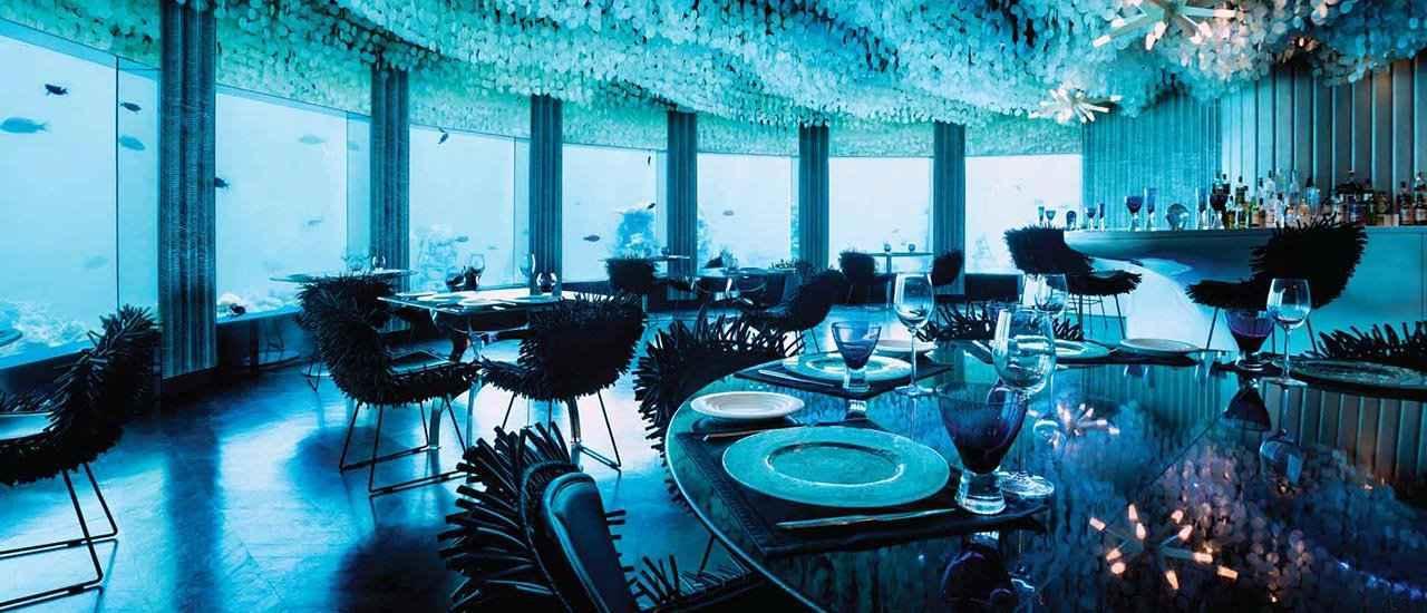 رستوران Subsix، مکانی رویایی در عمق آب های مالدیو