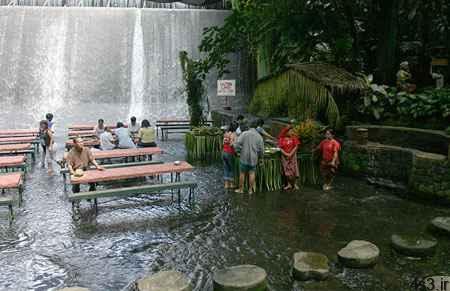 رستوران آبشار ویلا اسکودرو در فیلیپین (+تصاویر)