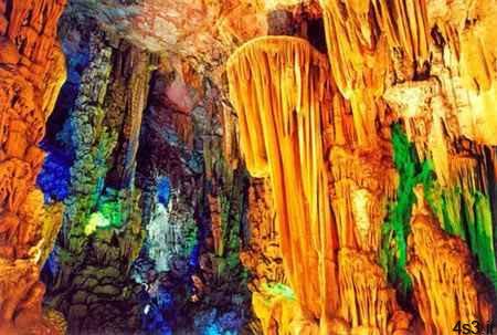 «رید فلوت» شگفت انگیزترین غار آهکی جهان (+عکس)