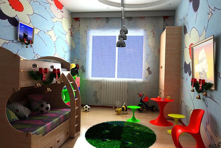 طراحی اتاق بازی کودکان