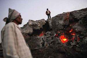 معدن شعله ور در هند (+ تصاویر) سایت 4s3.ir