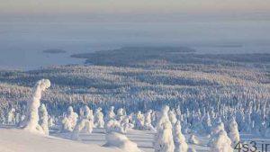 چهره خاص پارک ملی ریسیتونتوری فنلاند در زمستان (+تصاویر) سایت 4s3.ir